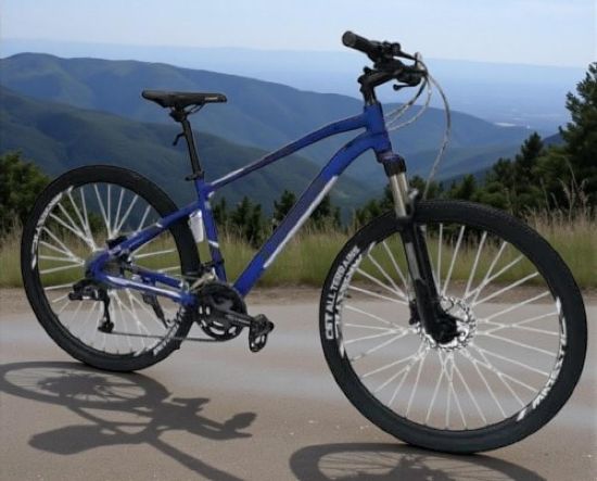 صورة دراجة المنيوم رياضية مقاس 27.5 - أزرق